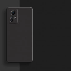 Силиконовый чехол Soft Touch для Xiaomi Mi 12 Lite Черный
